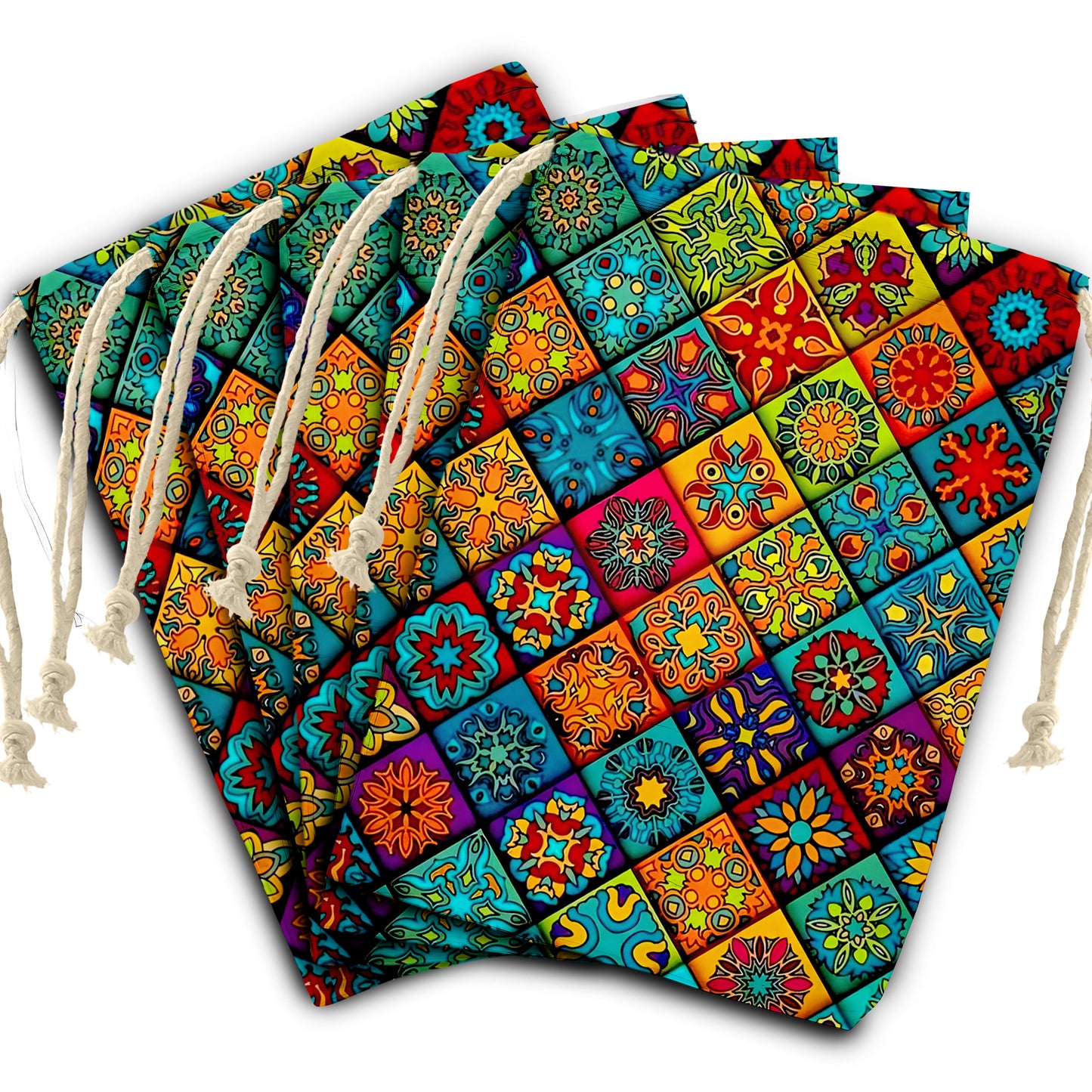 Mandala Tilework Gift Sack