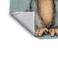 Manfred Monkey Toddler Fleece Blanket
