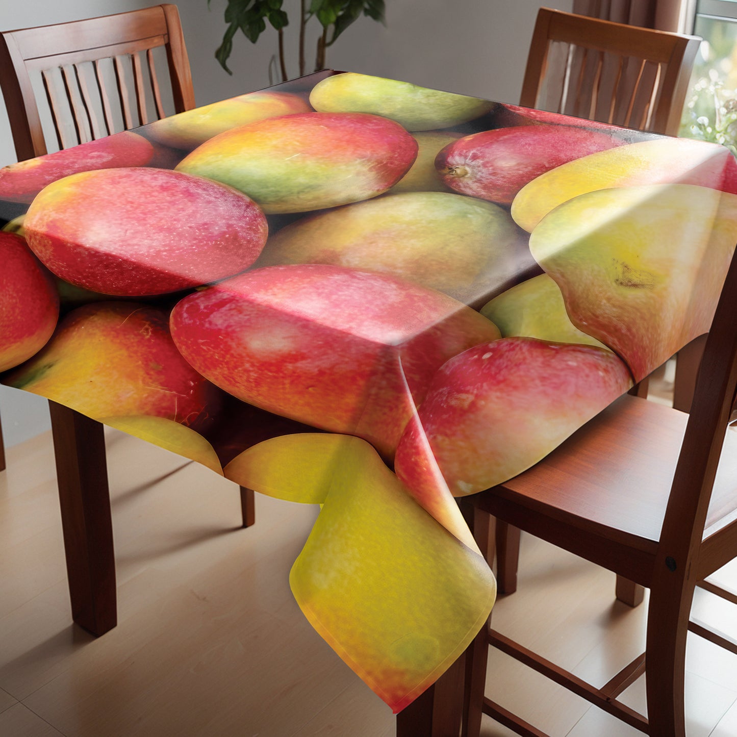 Mango Square Tablecloth