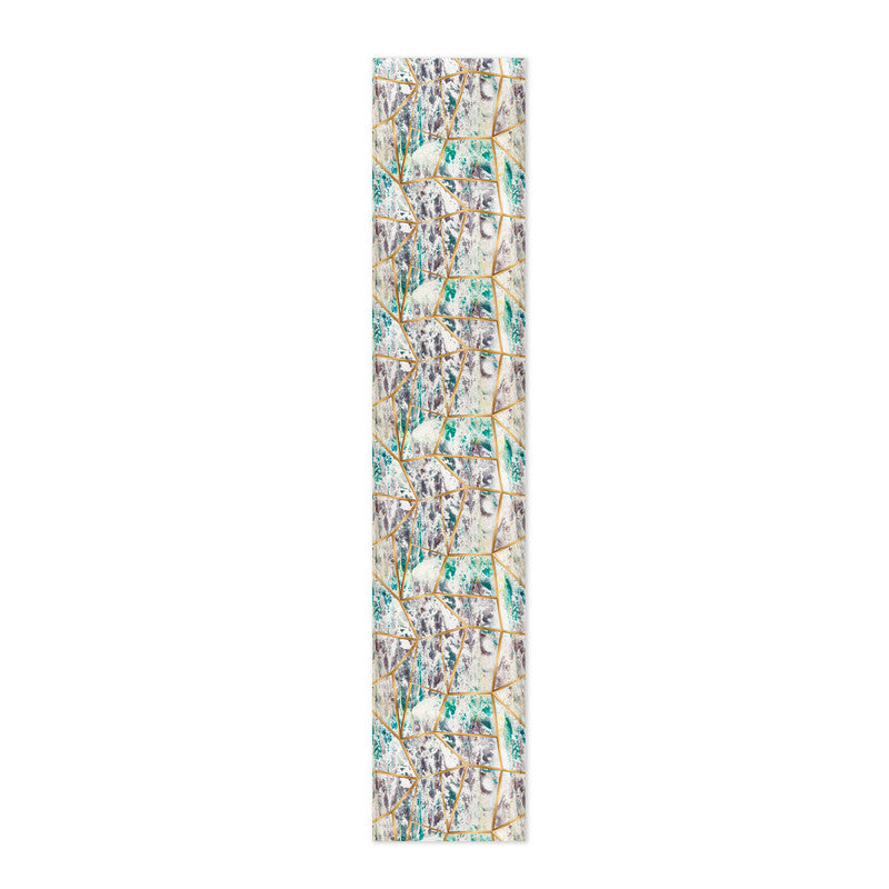 Marble Abstract Table Runner