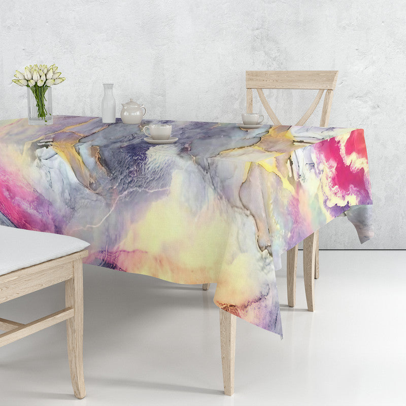 Marble Haze Rectangle Tablecloth