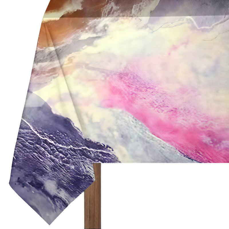 Marble Haze Rectangle Tablecloth