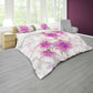 Marbled Dahlias Duvet Cover Set