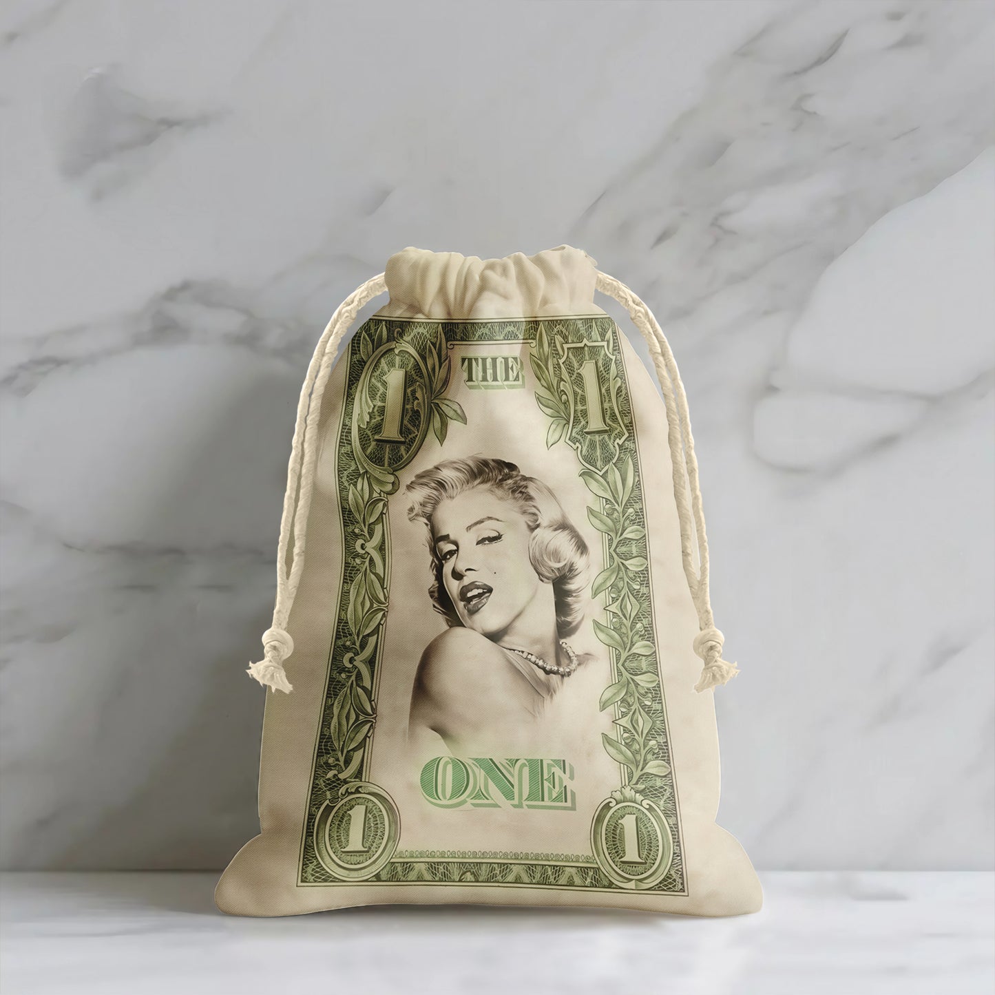 Marilyn Monroe Dollar Gift Sack