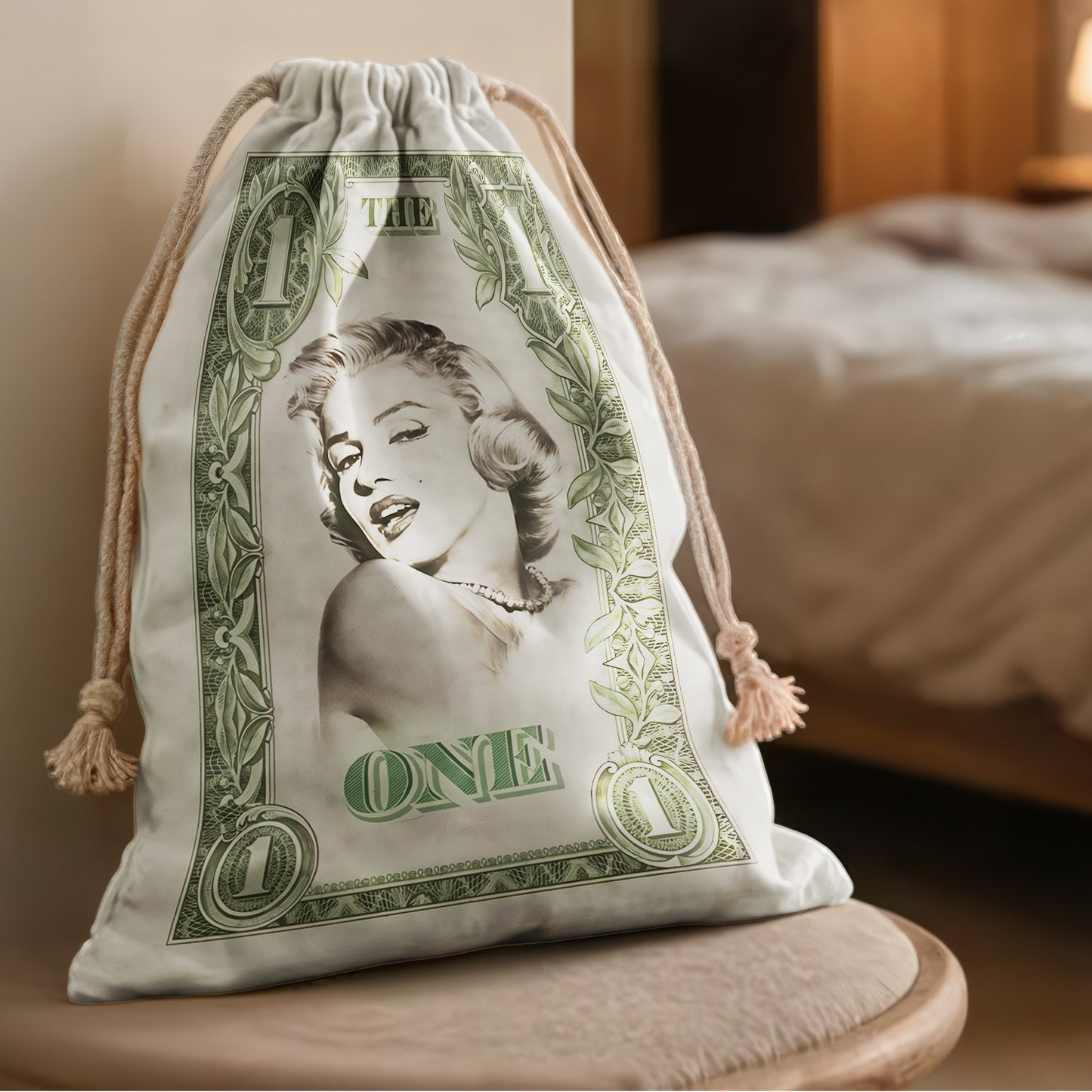 Marilyn Monroe Dollar Gift Sack