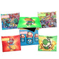 Mario s World Subject Savvy Book Bags Set Of 6