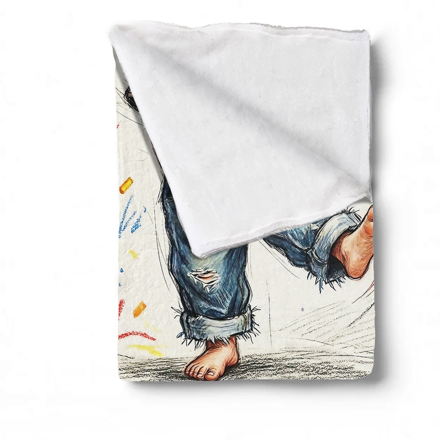 Mario Mischief Toddler Fleece Blanket