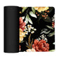 Maroon Flowers On Black Placemats by Mark van Vuuren