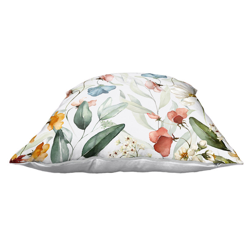 Maroon Flowers Vines Luxury Scatter by Mark van Vuuren
