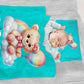 Marshmallow Bear Cot Set