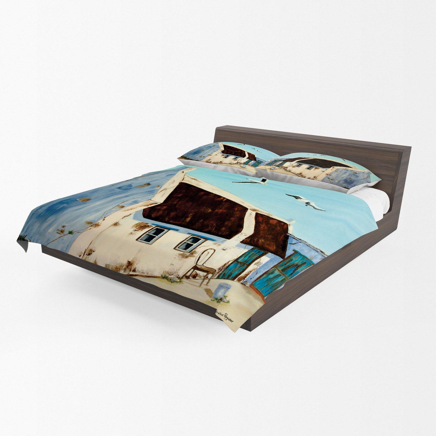 Seagulls Home Duvet Cover Set By Marthie Potgieter