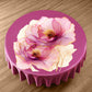 Mauve Rose Round Tablecloth