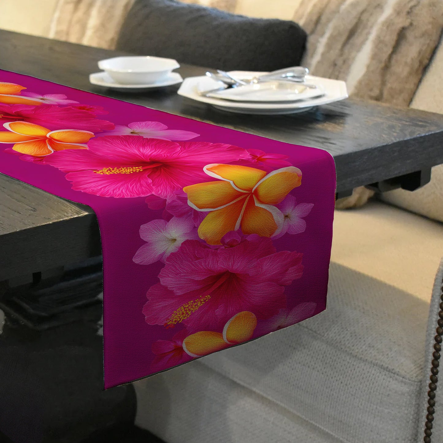 Mauve Beauty Table Runner