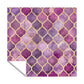 Mauve Urns Square Tablecloth