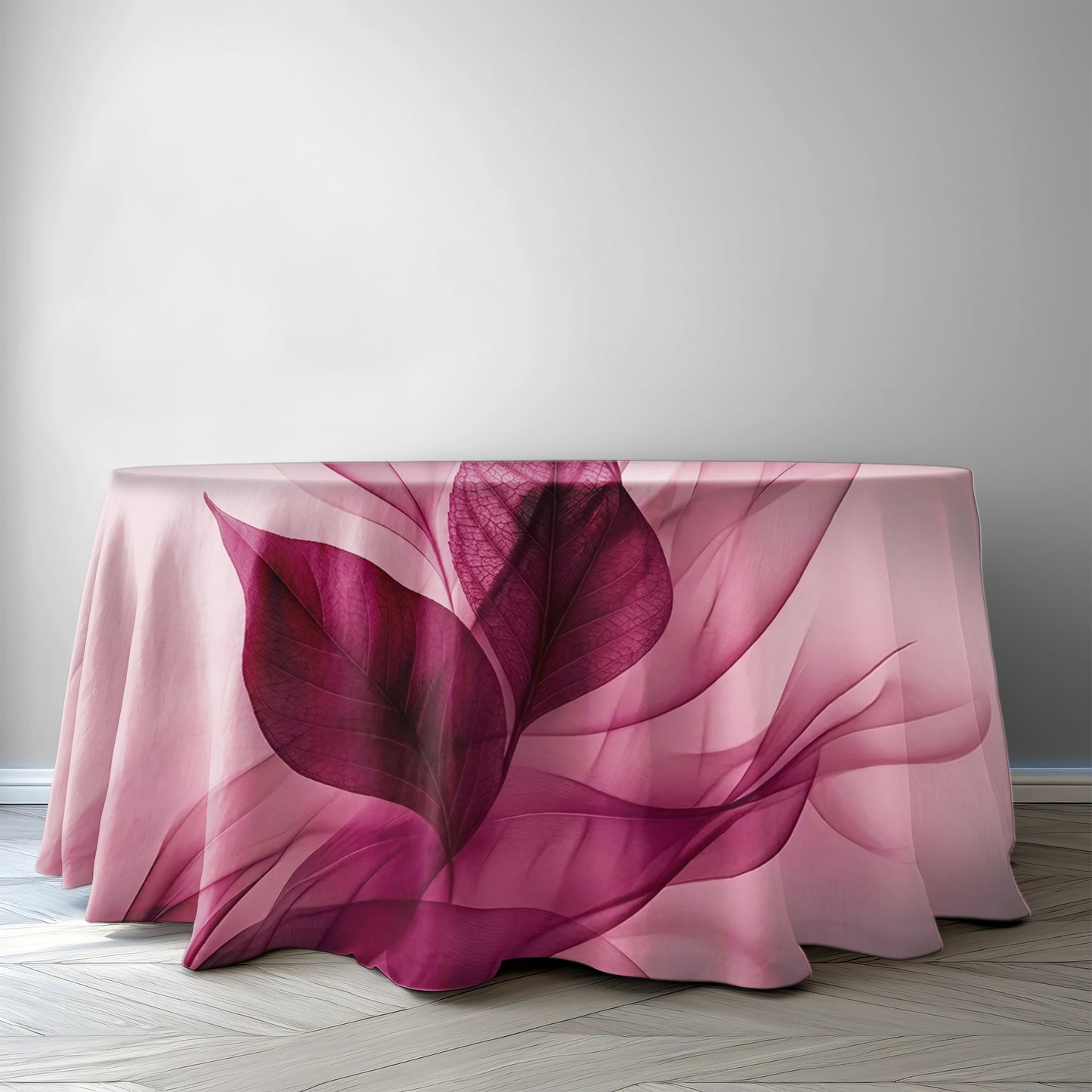 Mauve on Silk 2,3m Round Tablecloth