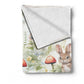 Meadow Bunnies Baby Fleece Blanket