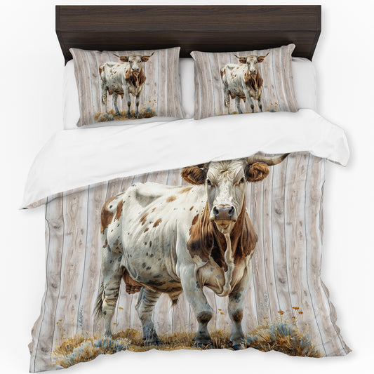 Meadowbrook Cow Duvet Cover Set by Mark van Vuuren