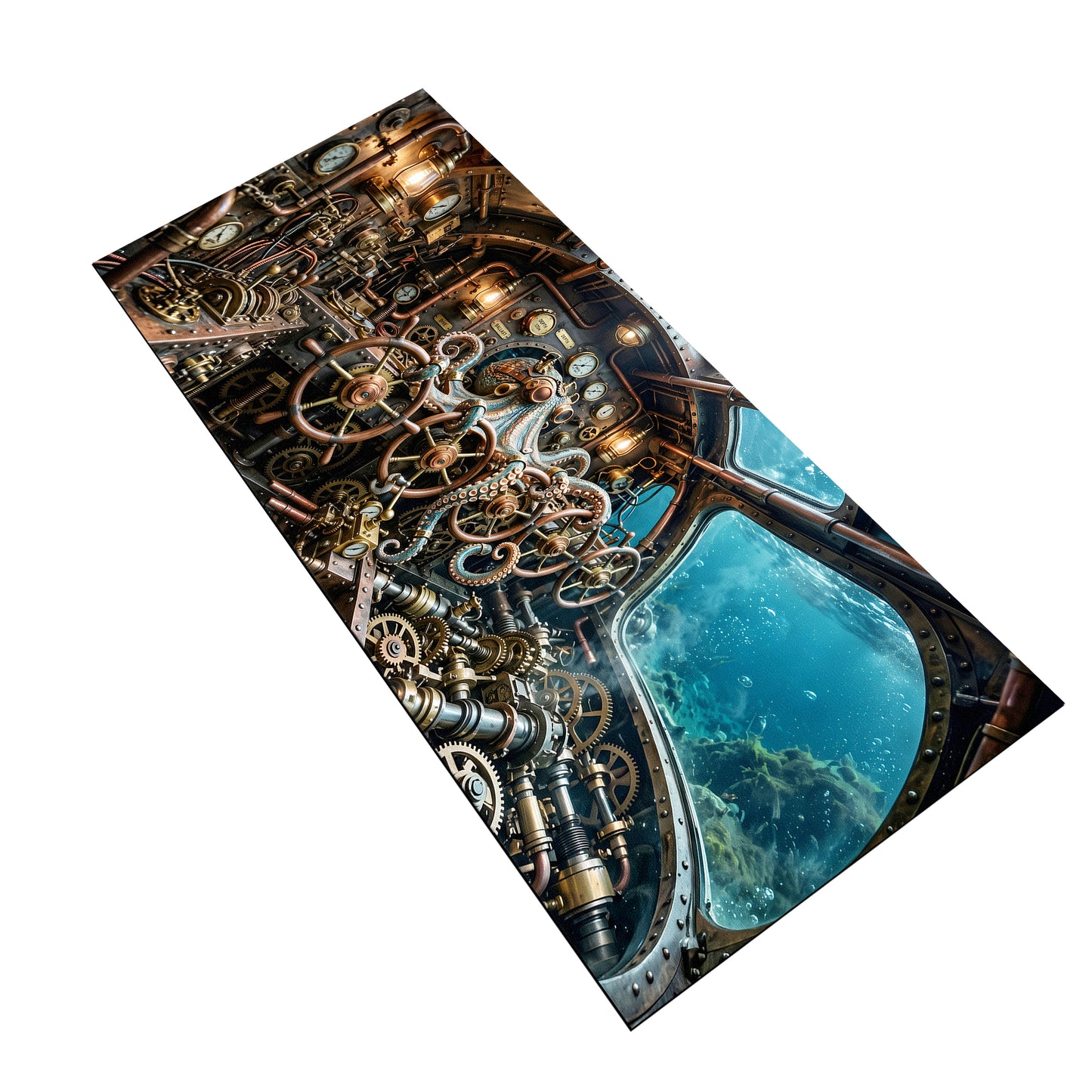 Mechanical Octopus Desk Pad