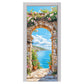 Medeterranian Sea Door Decoupage