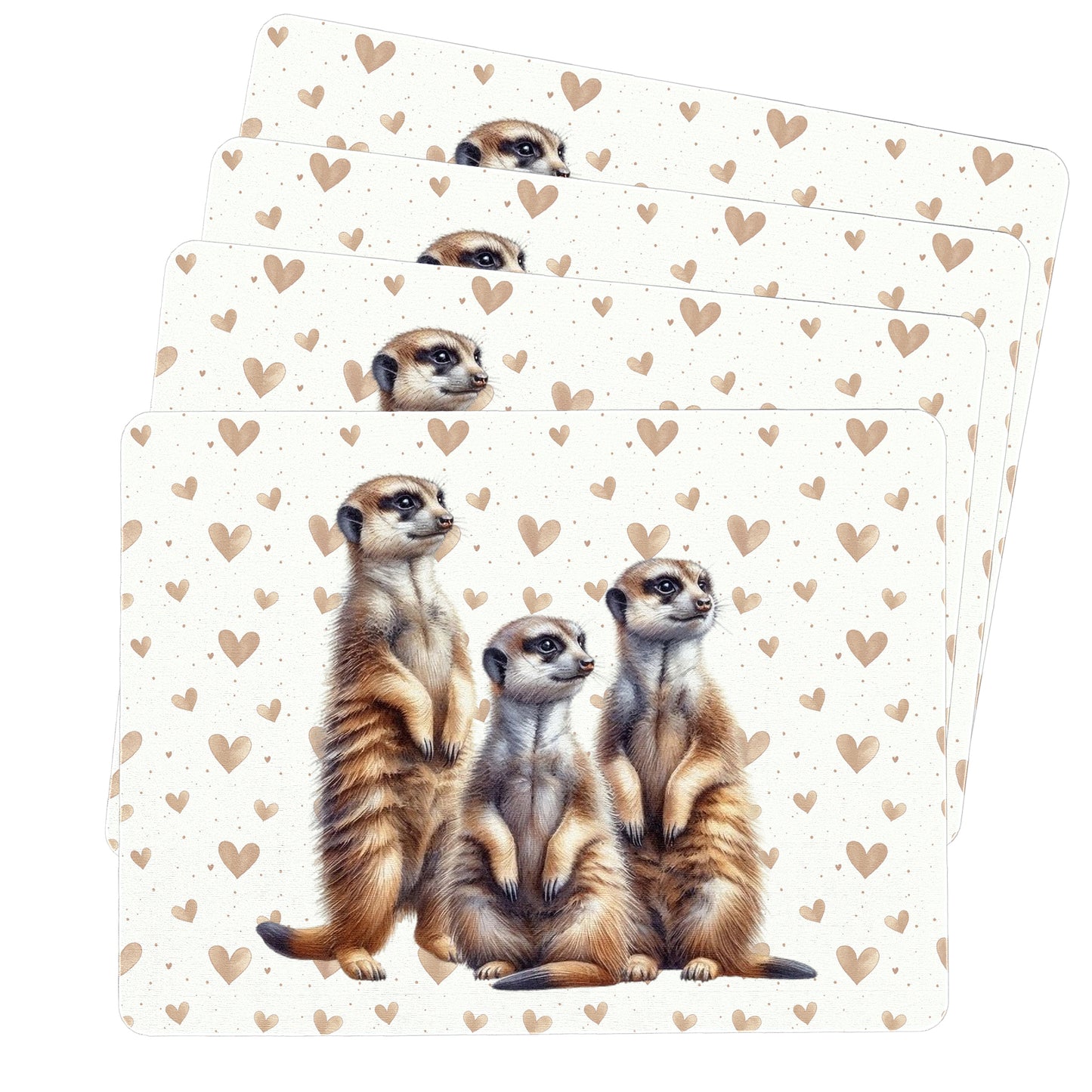 Meerkat Placemats by Mark van Vuuren
