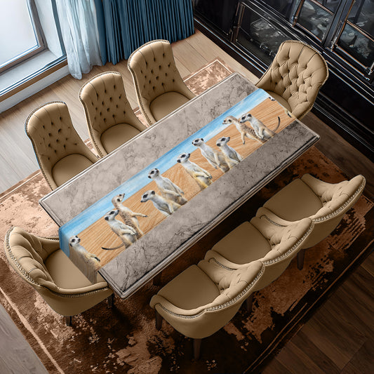 Meerkat Table Runner