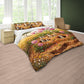 Meerkats & Pink Floral Duvet Cover Set