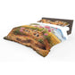 Meerkats & Pink Floral Duvet Cover Set