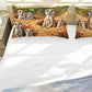 Meerkats & Pink Floral Duvet Cover Set