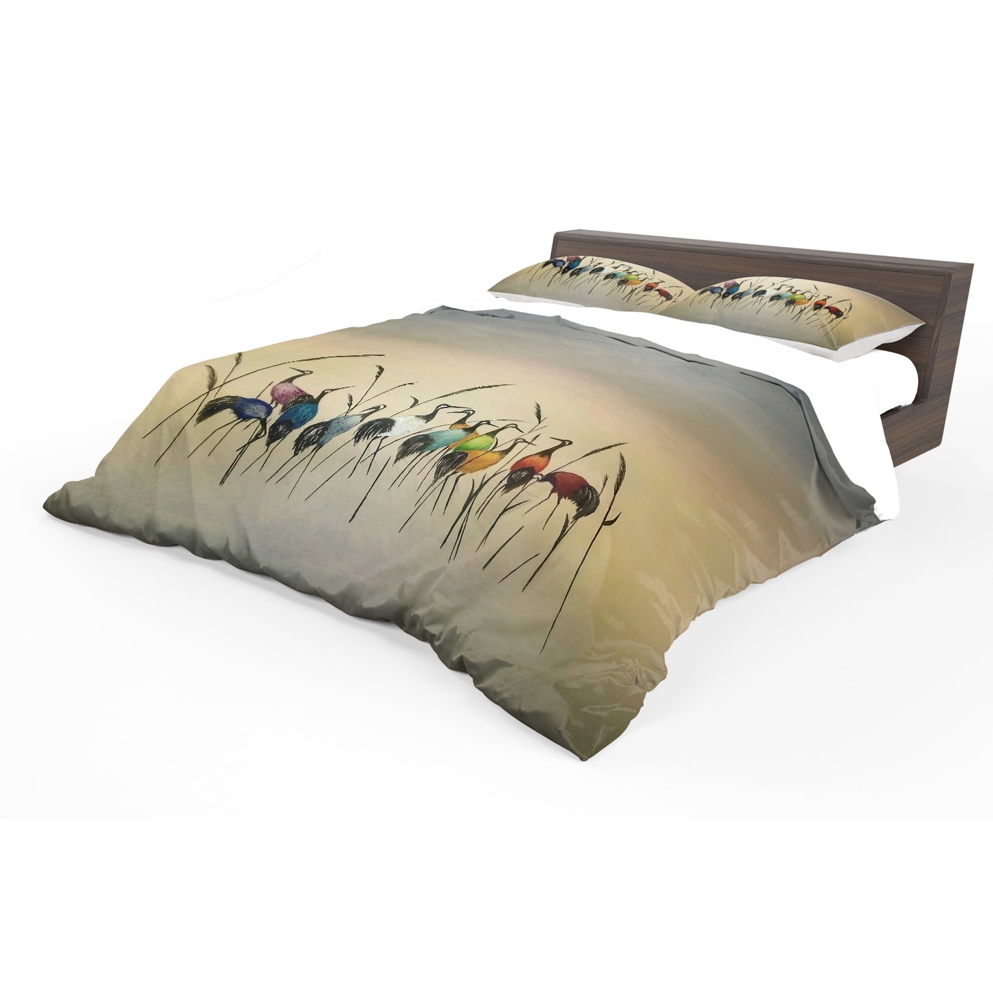 Meeting of Birds Duvet Cover Set