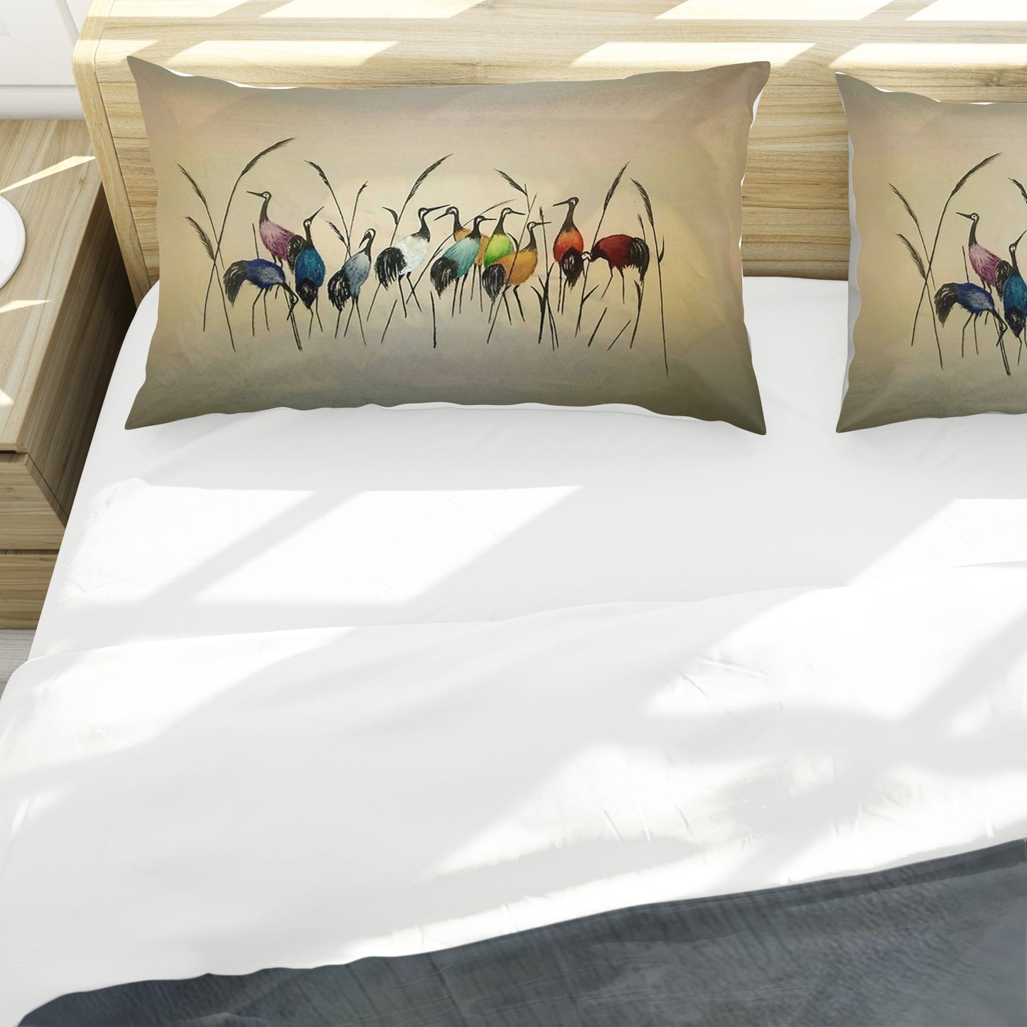 Meeting of Birds Duvet Cover Set