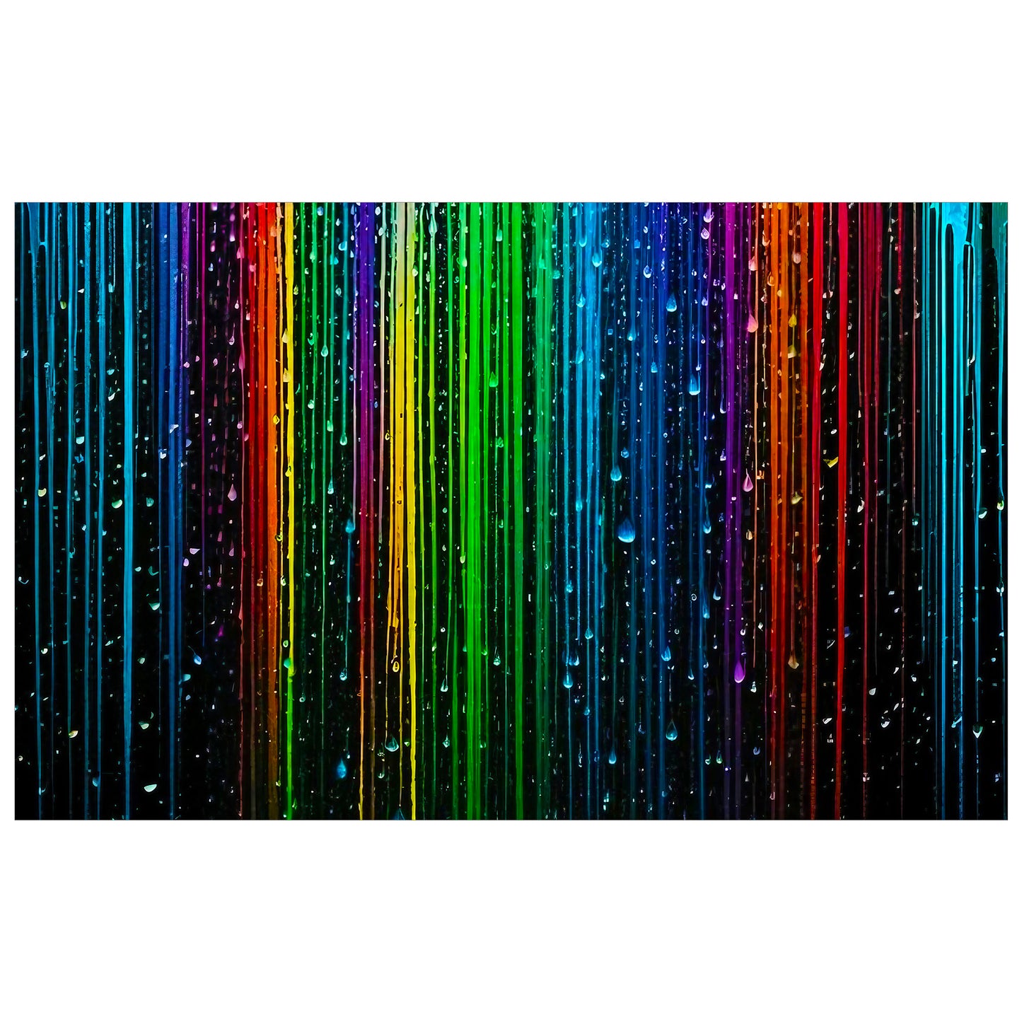 Melting Colours Rectangle Tablecloth