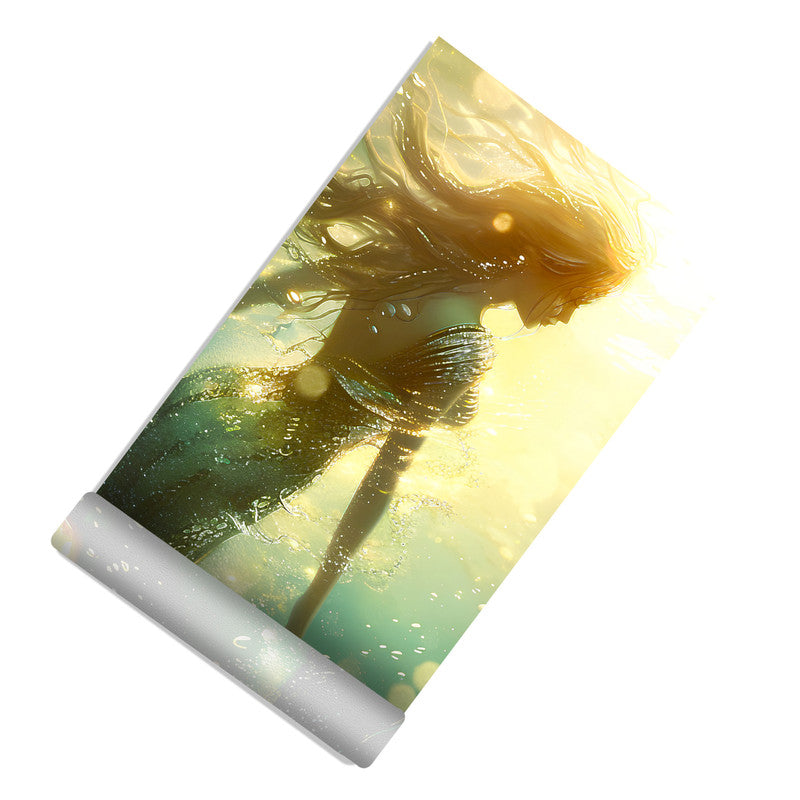 Mermaid Sunset Door Decoupage