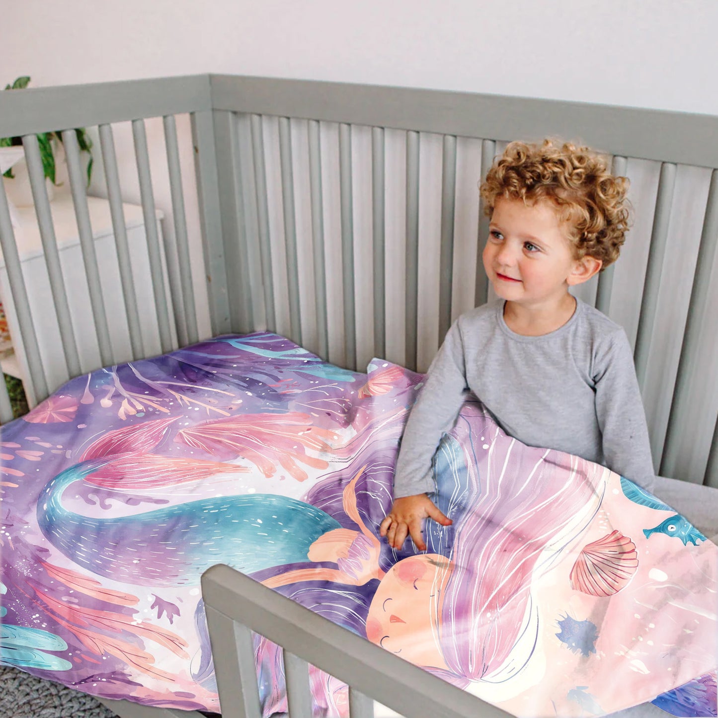 Mermaid Dreamer Cot Set by Wikus Schalkwyk