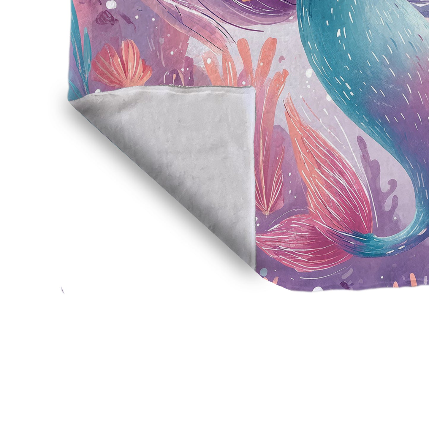 Mermaid Dreamer Minky Blanket by Wikus Schalkwyk