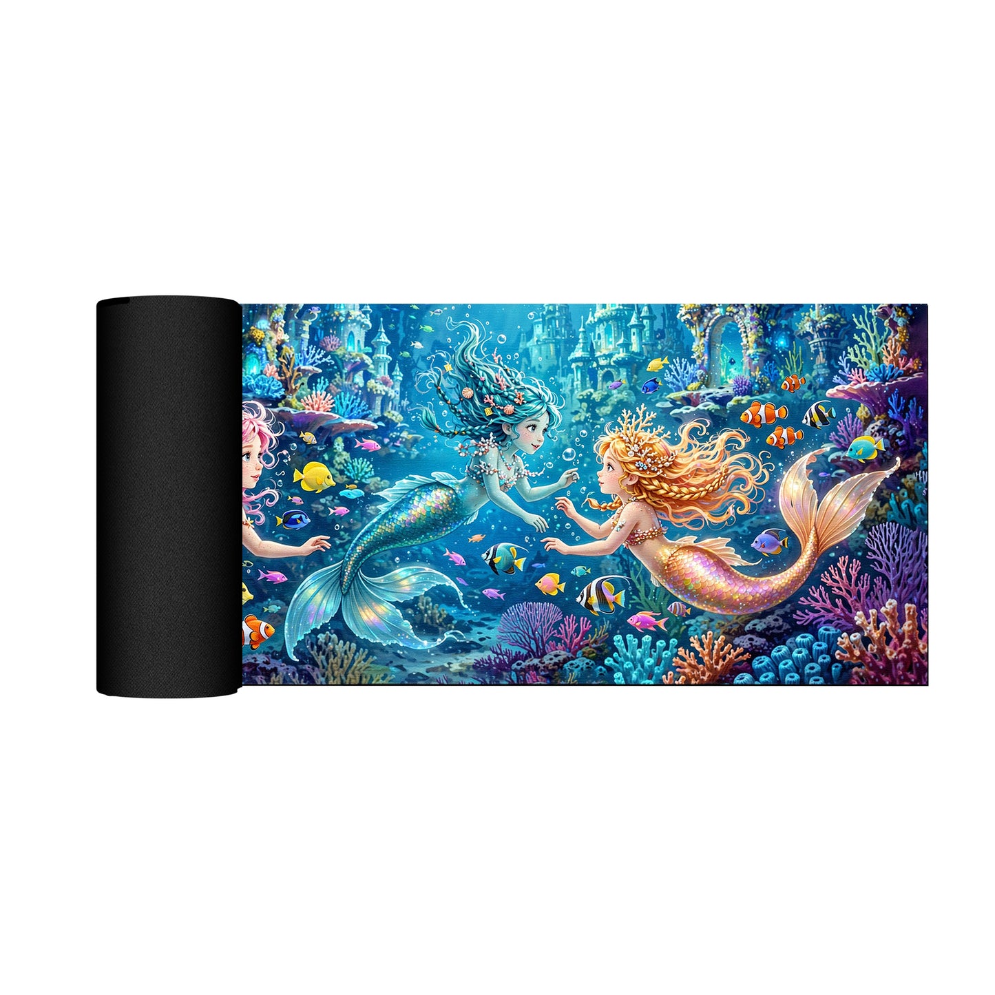 Mermaid Paradise Desk Pad