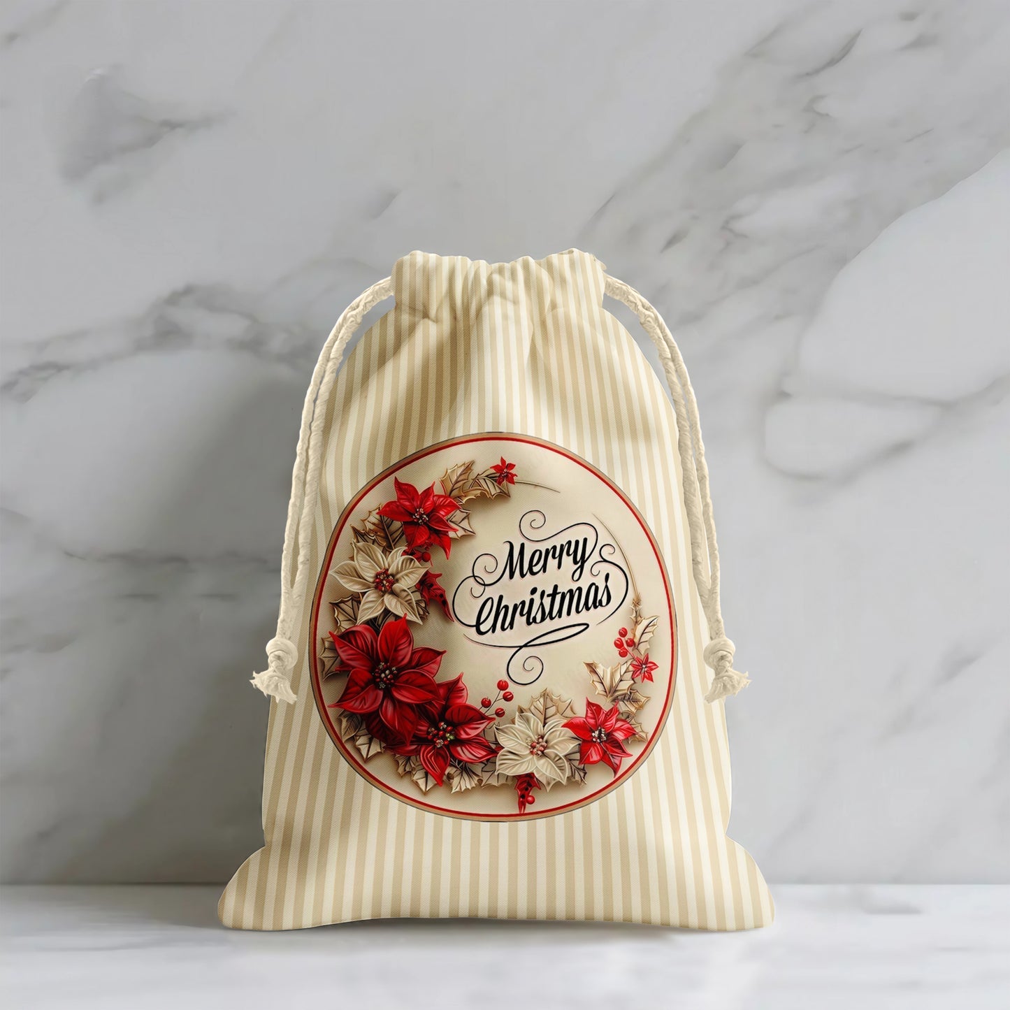 Merry Christmas Gift Bag (Set of 3)