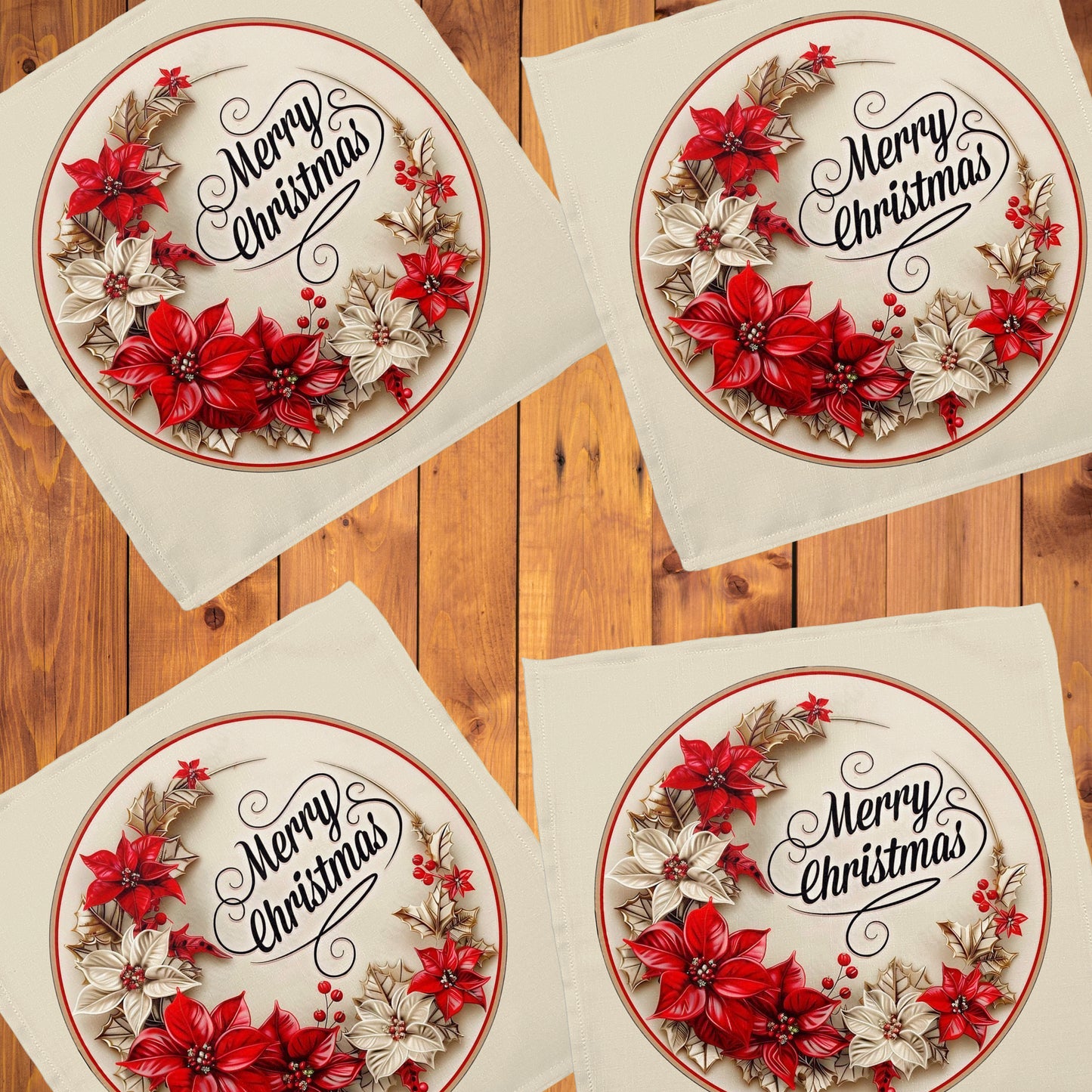 Merry Christmas Napkins