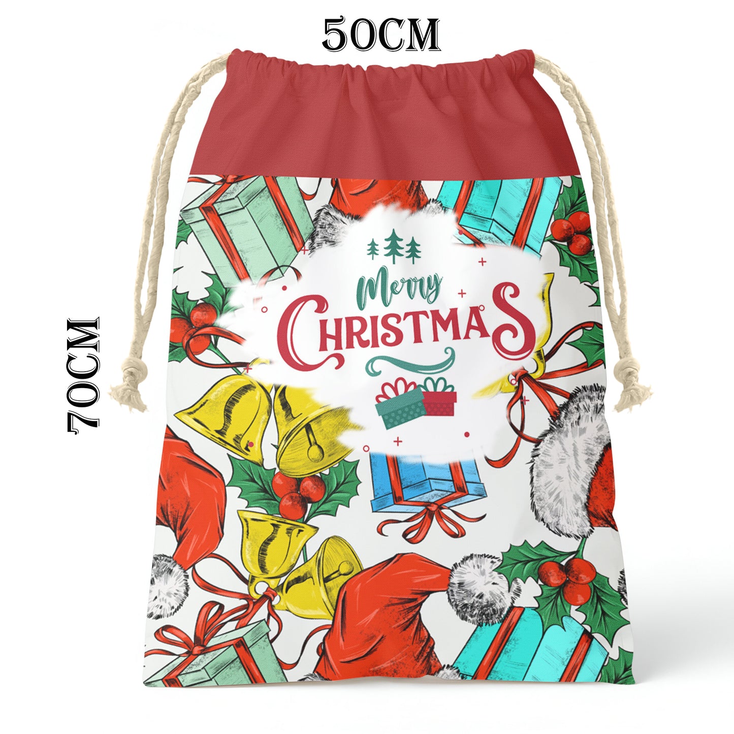 Merry Christmas Presents Gift Sack