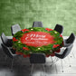 Merry Christmas Round Tablecloth