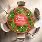 Merry Christmas Round Tablecloth