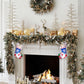 Santa Snowflake Christmas Gift Stockings