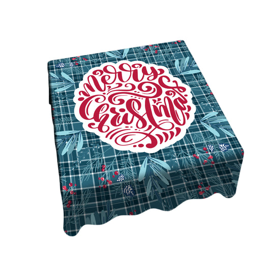 Merry Christmas Square Tablecloth