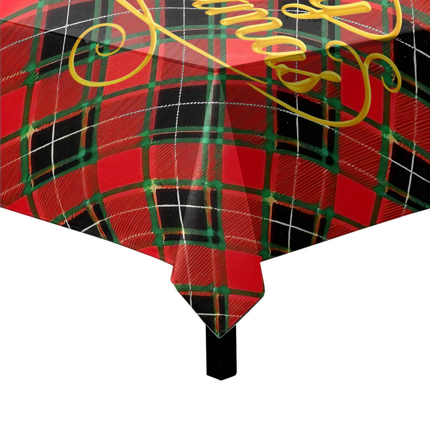 Merry Christmas lumberjack Plated Pattern Square Tablecloth