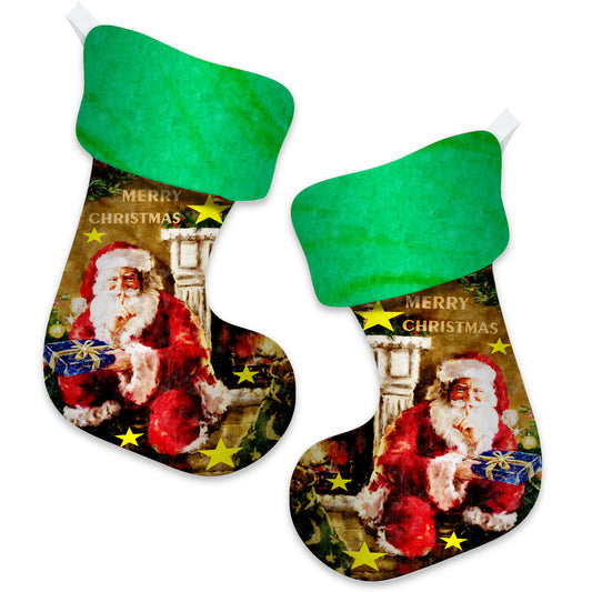 Merry Christmas Santa Quiet Christmas Gift Stockings