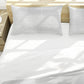 Metallic Silver Duvet Cover Set