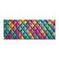 Metallic Blocks Desk Pad
