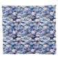 Midnight Lilies Light Weight Fleece Blanket