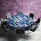 Midnight Magnolia Round Tablecloth