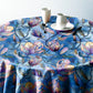 Midnight Magnolia Round Tablecloth