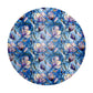 Midnight Magnolia Round Tablecloth